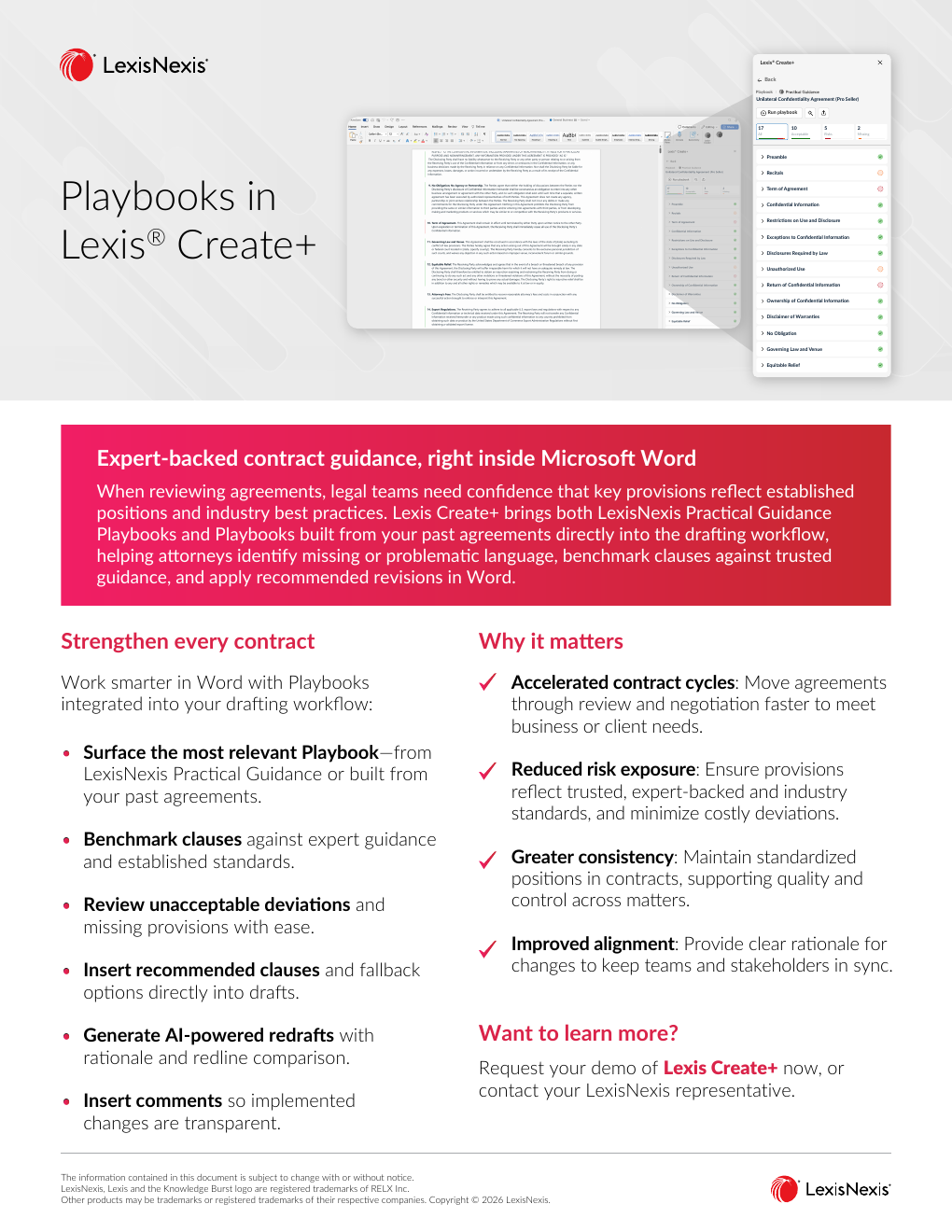 Create+ Playbooks inside Microsoft Word