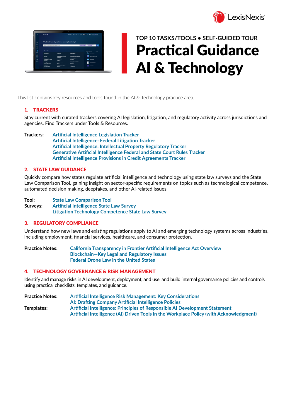 Practical Guidance AI and Technology overview